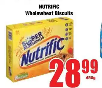 Boxer NUTRIFIC Wholewheat Biscuits offer