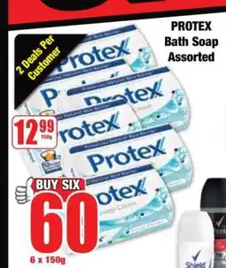 Boxer Protex Bath Soap Assorted offer
