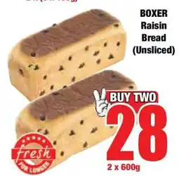 Boxer BOXER Raisin Bread (Unsliced) offer