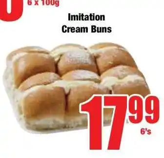 Boxer Imitation Cream Buns offer