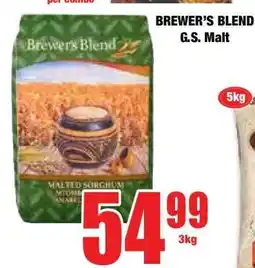Boxer BREWER'S BLEND G.S. Malt offer