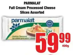 PARMALAT Full Cream Processed Cheese Slices Assorted