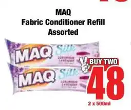 Boxer MAQ Fabric Conditioner Refill Assorted offer