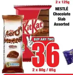 Boxer NESTLÉ Chocolate Slab Assorted offer