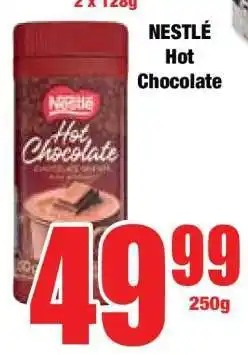 Boxer Nestlé Hot Chocolate offer