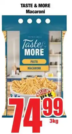 Boxer TASTE & MORE Macaroni offer