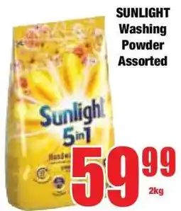 Boxer SUNLIGHT Washing Powder Assorted offer
