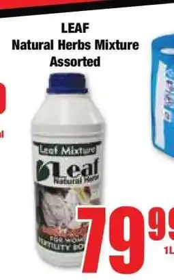 Boxer LEAF Natural Herbs Mixture Assorted offer