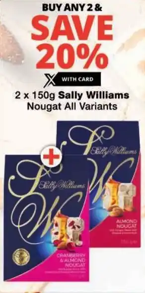 Checkers Sally Williams Nougat All Variants offer