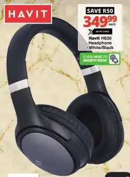 Checkers Havit H630 Headphone offer