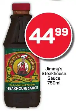 Pick n Pay Hypermarket Jimmy's Steakhouse Sauce offer