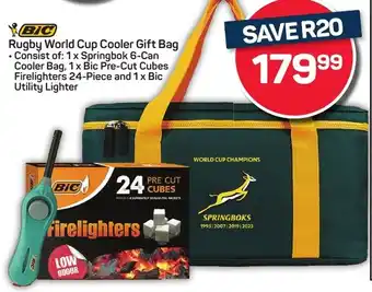 Pick n Pay Hypermarket BIC Rugby World Cup Cooler Gift Bag offer