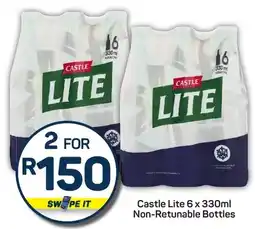 Pick n Pay Hypermarket Castle Lite Non-Retunable Bottles offer
