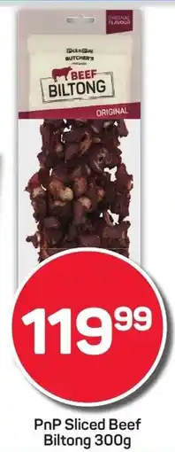 Pick n Pay Hypermarket PnP Sliced Beef Biltong offer