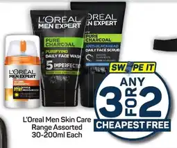 Pick n Pay Hypermarket L'Oreal Men Skin Care Range Assorted offer