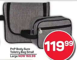 Pick n Pay Hypermarket PnP Body Sure Toiletry Bag Small offer