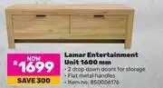 Game Lamar Entertainment Unit 1600mm offer