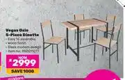 Game Vegas Oslo 5-Piece Dinette offer