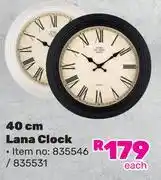 Game 40cm Lana Clock-Each offer