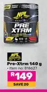 Game NPL Pre Xtrm-140g offer
