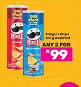 Game Pringles Chips Assorted-For 2 x 165g offer