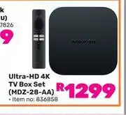 Game Mi Ultra HD 4K TV Box Set MDZ-28-AA offer