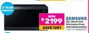 Game Samsung 32L Electronic Microwave Oven MS32DG4504AGFA offer