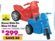 Game Big Jim Racer Ride On (Blue Or Red)-Each offer