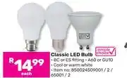 Game Simple Choice Classic LED Bulb-Each offer