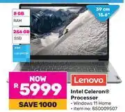 Game Lenovo 15.6(39cm) Intel Celeron Processor offer