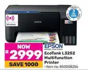 Game Epson Eco Tank L3252 Multifunctional Printer offer