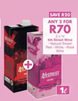 President Hyper 4th Street Wine offer