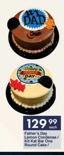 President Hyper Father’s Day Lemon Condense / Kit Kat Bar One Round Cake offer