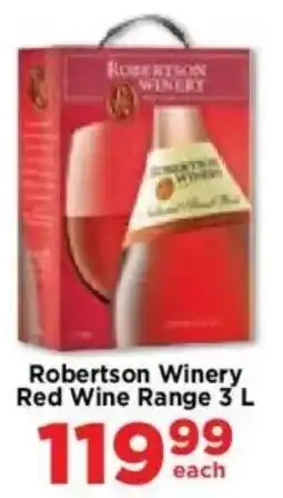 Food Lover's Market Robertson Winery Red Wine Range offer