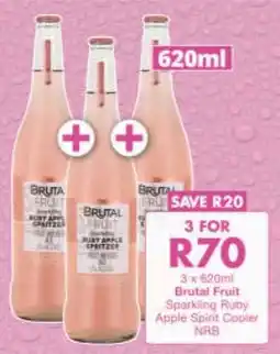 President Hyper Brutal Fruit Sparkling Ruby Apple Spirit Cooler NRB offer