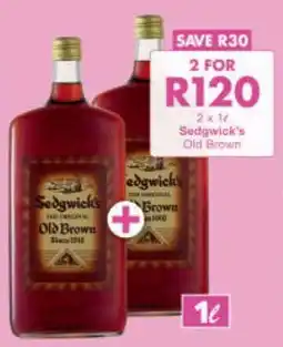 President Hyper Sedgwick's Old Brown offer