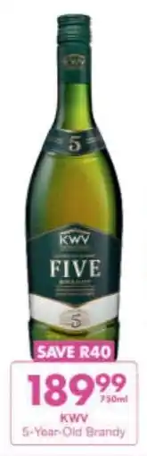 President Hyper KWV 5-Year-Old Brandy offer