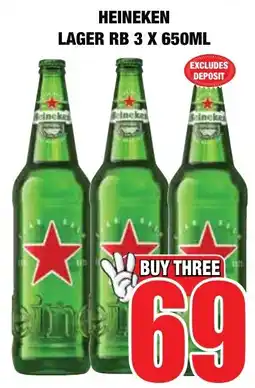 Boxer Liquors Heineken lager rb offer