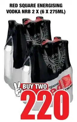 Boxer Liquors Red square energising vodka nrb offer
