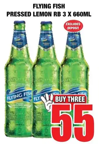 Boxer Liquors Flying fish pressed lemon rb offer