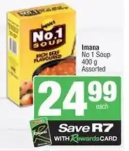 Spar Imana No 1 Soup Assorted offer