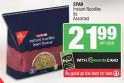 Spar SPAR Instant Noodles Assorted offer