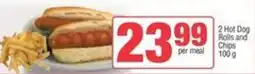 Spar Hot Dog Rolls and Chips offer