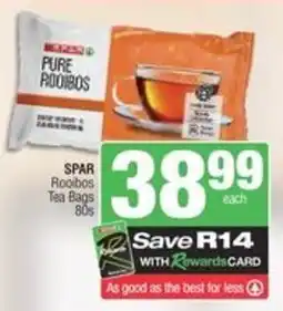 Spar SPAR Rooibos Tea Bags offer