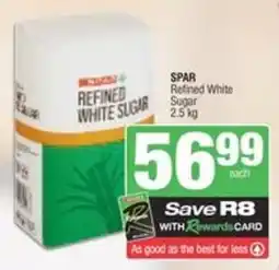 Spar SPAR Refined White Sugar offer