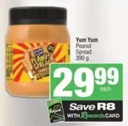 Spar Yum Yum Peanut Spread offer