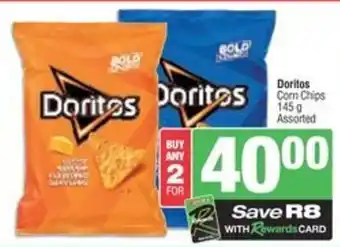 Spar Doritos Corn Chips Assorted offer