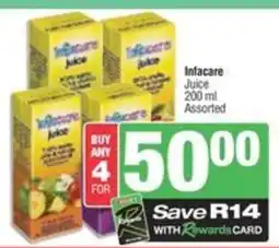 Spar Infacare Juice Assorted offer
