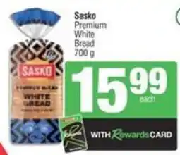 Spar Sasko Premium White Bread offer