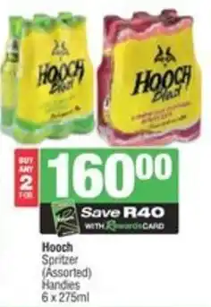 Spar Hooch Spritzer Handies offer